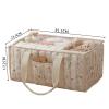 ADUANLJUV Multi functional mommy storage bag storage box view 2