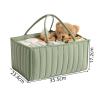 ADUANLJUV Multi functional mommy storage bag storage box view 2