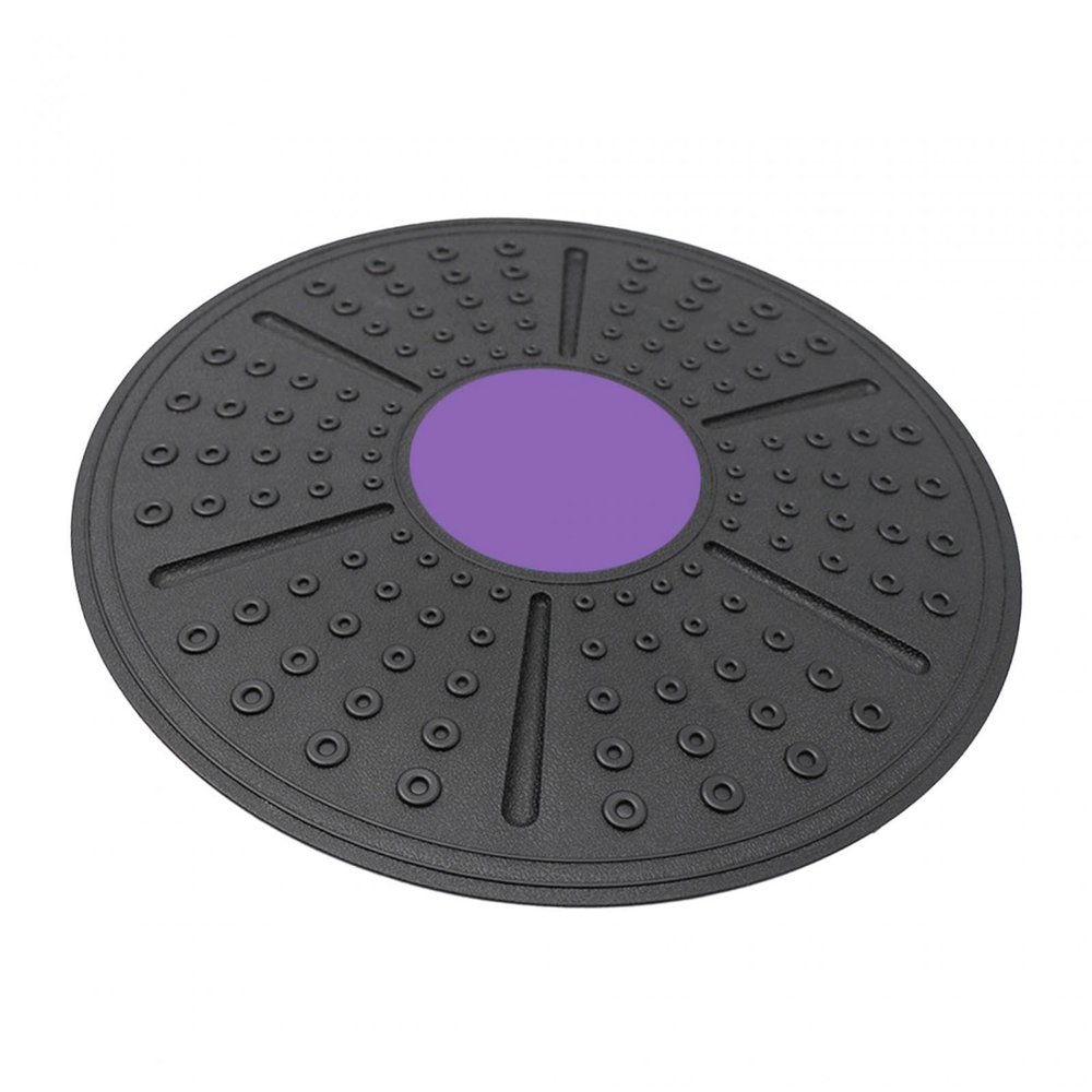 KiBcsLic Wobble Balance Board for Kids and Adults Core Rocker Board Core Strength Stability Exercising with Rotatable Round Disc and PP