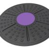 KiBcsLic Wobble Balance Board for Kids and Adults Core Rocker Board Core Strength Stability Exercising with Rotatable Round Disc and PP view 2