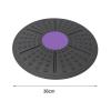KiBcsLic Wobble Balance Board for Kids and Adults Core Rocker Board Core Strength Stability Exercising with Rotatable Round Disc and PP view 3