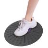 KiBcsLic Wobble Balance Board for Kids and Adults Core Rocker Board Core Strength Stability Exercising with Rotatable Round Disc and PP view 4
