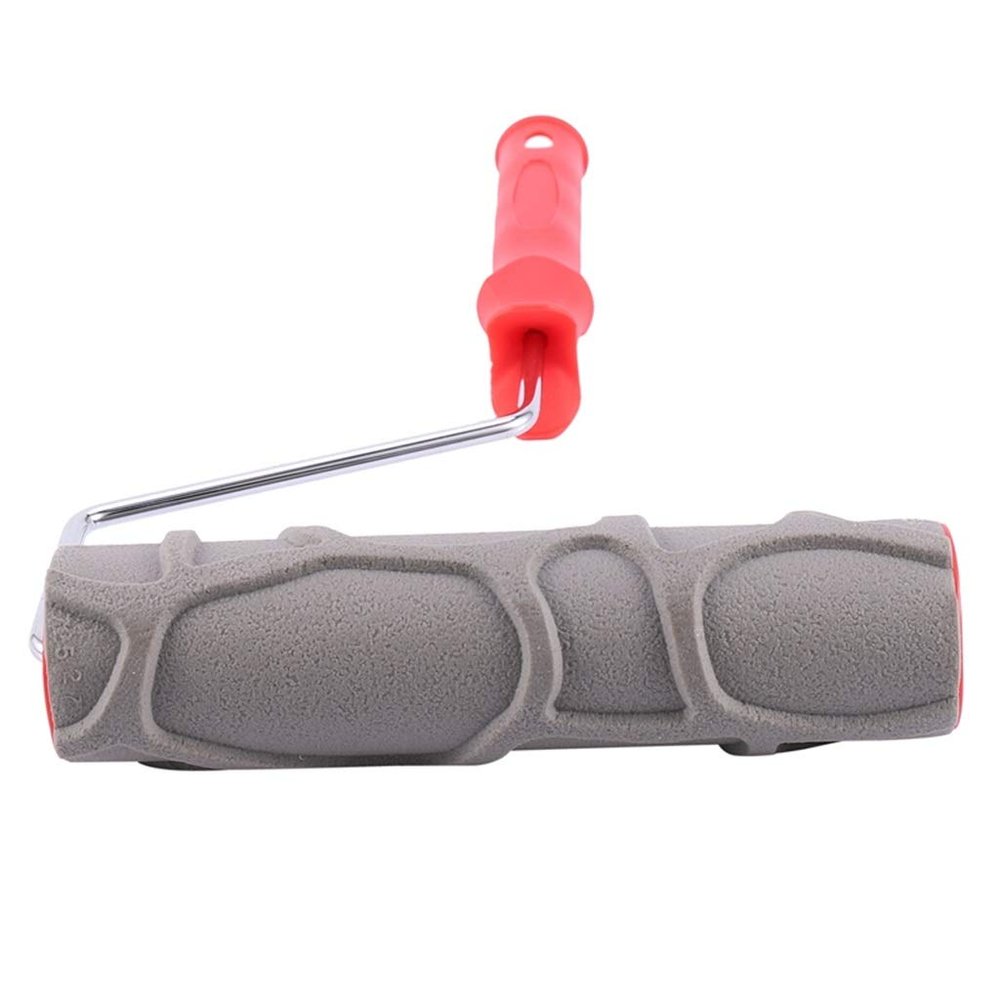 TEOYETTSF Roller Stone Rubber Embossed Paint Brush Hand Tool Indoor and Outdoor Home Bedroom DIY Wall Decoration