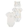 HUGGIES Bodysuit and Hat/Headband 3-Piece Gift Set view 1