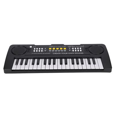 banapoy 37-Key Electric Piano Simulation Toy Percussion Recording Educational Children IndoorOutdoor Play Plastic for Kids (BF-420)