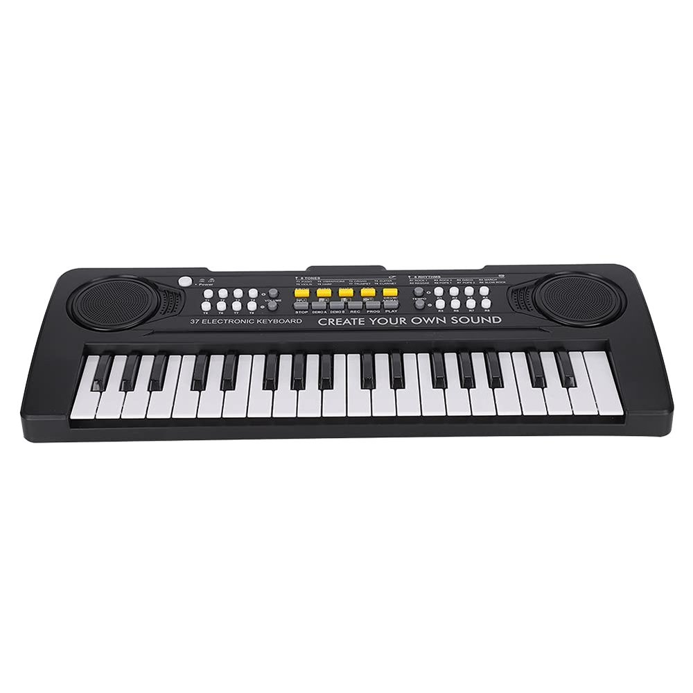 banapoy 37-Key Electric Piano Simulation Toy Percussion Recording Educational Children IndoorOutdoor Play Plastic for Kids (BF-420)