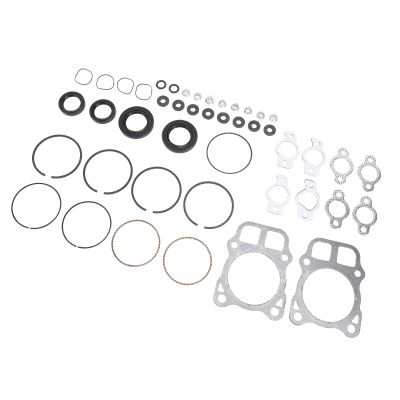 Naroote Engines Overhaul Kit, Aluminum Alloy Pistons Rings Gasket Set, Enhanced Drainage System Kit, Ideal for CH18, CH20 & CH22 Series