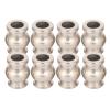 ToysCentral Basics Metal RC Shock Absorbers Ball Head with Superior LoadBearing Capacity for Hpi/Hsp/Losi/, Silver, Pack of 8 Applicable scene: Technophiles view 1