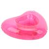12pcs Heart Shape Reusable Inflatable Drink Holder, Pool Float Cup Holder for Swimming Pool, Inflatable Beverage Float with Stable Design for Summer Water Parties view 4