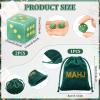 Motionchic 2 Pcs Mahjong Dice,Dice for Mahjong,Crystal Dices view 2