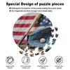 Wooden Baseball Glove Puzzle for Adult 195 Piece Unique Animal Shaped Puzzles Wooden Jigsaw Puzzles with Box Fun Family Game Home Wall Decor Gift for Men Women view 4