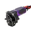 CNC Aluminum Complete Transmission with 180 Brushed Motor 48T for 1 18 RC Crawler Upgrade Compatible with RC Car Models(Motor Transmission) view 1