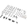 Metal Bearing Accessories with Bearings Compatible with 16101 16102 16103 16104 16106 16201 SG116 C8805 RC 1/16(Silver) view 1