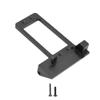 Aluminum Front Axle BAT Servo Mount Compatible with 1/10 RC Crawler III AR45P Portal Axle Low Center of Gravity Chassis(Black) view 1
