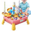 Water Play Table - Sand Water Table Toys, Play Sink with Running Waters | Outdoor Sensory Activity Game with Built-in Pump, Flowing Waters Tub Portable Backyard Toy Playroom Set Kids Daycare Garden view 1