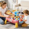 Water Play Table - Sand Water Table Toys, Play Sink with Running Waters | Outdoor Sensory Activity Game with Built-in Pump, Flowing Waters Tub Portable Backyard Toy Playroom Set Kids Daycare Garden view 3
