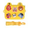 Hulex Supplies Cartoon Camera Shoulder Bag for Children, Kids Camera Protector Bag, Dirt Satchel with Fine Grain Surface, Lightweight Storage Bag for Kids Aged 37 Months and (Yellow) view 1