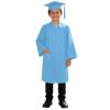 Preschool and Kindergarten Graduation Gown, Cap, Tassel and 2026 Charm Sets for Kids Grad Party 2026 Clothes 8-9 Years 04-Light Blue view 1