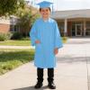 Preschool and Kindergarten Graduation Gown, Cap, Tassel and 2026 Charm Sets for Kids Grad Party 2026 Clothes 8-9 Years 04-Light Blue view 2