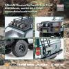 EAZYRC FMS FCX10 LC80 1/10 Brushless RC Crawler, Official Toyota Licensed RC Rock Crawler 4x4, High Torque 1/10 Brushless RC Truck with 2-Speed Transmission, Professional Brushless RC Car for Adult view 2