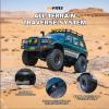 EAZYRC FMS FCX10 LC80 1/10 Brushless RC Crawler, Official Toyota Licensed RC Rock Crawler 4x4, High Torque 1/10 Brushless RC Truck with 2-Speed Transmission, Professional Brushless RC Car for Adult view 3