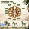 GtuiBugt RC Dino Toy with Mist Spray Touch Sensor Light Sound for Kids 3+ view 2