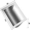 304 Stainless Steel Drop-in Deal Tray, Cash Register Transaction Tray for Ticket Windows, 16x10x1.6 Inch, Silver (16"(L) x 10"(W) x 1.6"(D)) view 2