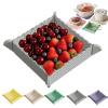 2-in-1 Foldable Silicone Mat and Serving Tray, Magnetic Collapsible Design for Multi-Purpose Use for Food Preparation, Table Service and Outdoor Activities (5, Grey) view 1