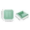 2-in-1 Foldable Silicone Mat and Serving Tray, Magnetic Collapsible Design for Multi-Purpose Use for Food Preparation, Table Service and Outdoor Activities (5, Grey) view 4