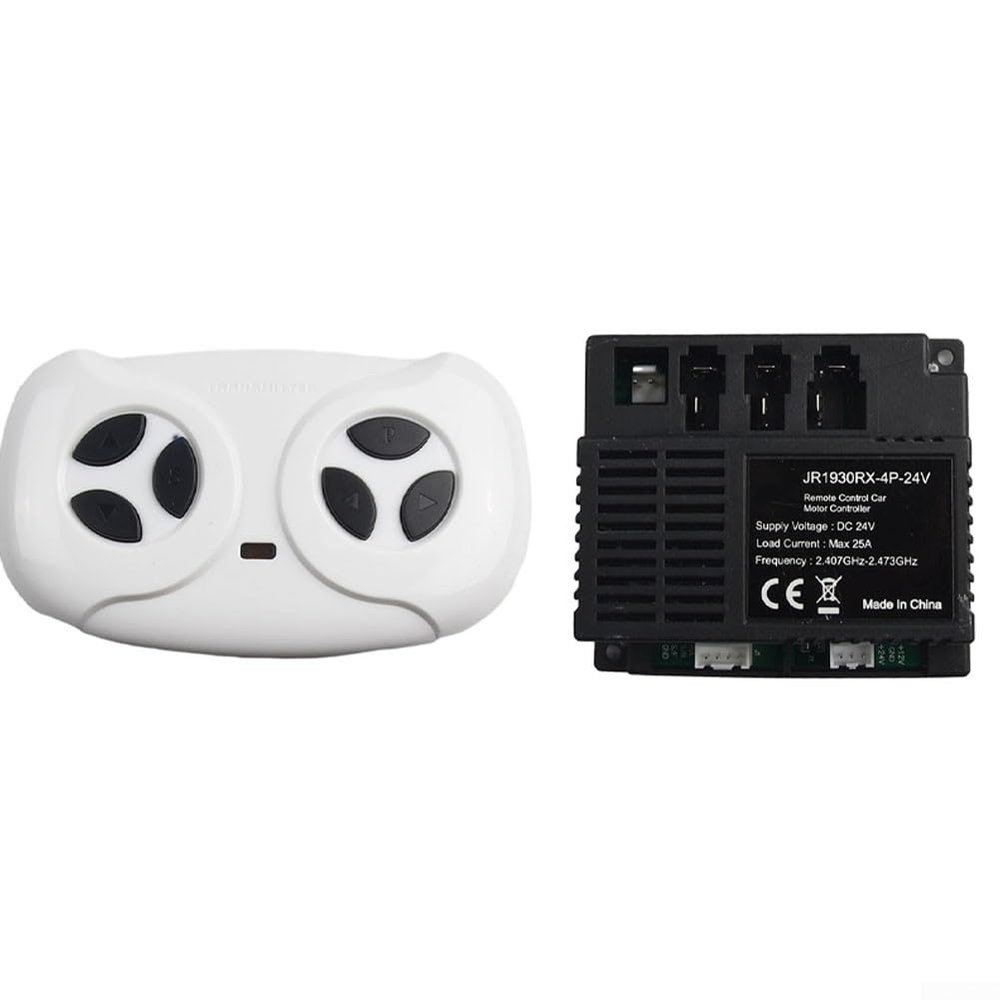 JR1930RX-4P-24V 2.4G Remote Control System For Electric Vehicle 24V Receiver Controller With Soft Start Feature Replacement Kit Standard Dimensions(Full set)