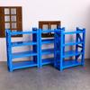 3-Piece Mini Storage Rack Set, Doll House Furniture and Accessories Set, mini Furniture for Dollhouse, Miniature Furniture, for Dollhouse Warehouse and Supermarket Scenes view 1