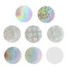 100Pcs Heart Designs Badges Protective Covers Craft of Tinplate for Craft and Fashion Decorations Permanent Symbol Covering Film view 3