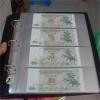 36pcs Paper Money Page Protector Banknotes Collector Currency Album Sleeves PVC Transparent Bill Note Collection view 3