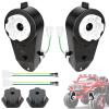 Pywenlo 2-Pack 24V RS555 40000RPM High Speed Motor Gearbox for Power Wheels, Motor Drive Engine for Kids Ride on Car, 12V/18V/24V High Torque Electric Motor Conversion Replacement (24V 40000RPM) view 1