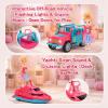 11-in-1 Pink Dream Travel Vehicles Playset Toys for Girls Age 3-6 view 3