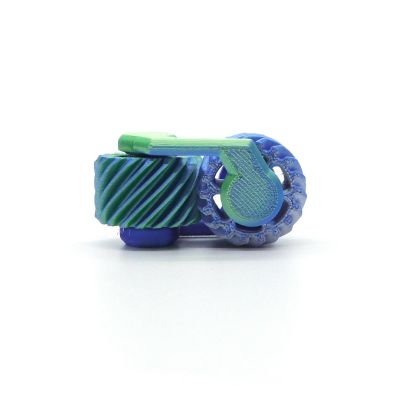 3D Printed Fidget Spinner, PLA Eco-Friendly Fingertip Gear Stress Relief Toy, Mini Hand Gyro with Multiple Color Combos for Office, Daily Relaxation