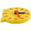 ALFYRCFT 4 Inch Student Learning Clock Time Model Teacher Gear Clock 12/24 Hour School Learning Tools view 2