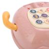 FUNFANG Kids Cute Mobile Phone Toy 16 Different Functions Children Simulation Cat Phone Car (Pink) view 2