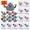 Gejoy 25 Sets You Rock Mini Figures Rubber Toys with Positive Cards view 2