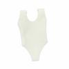 1/12 Scale Single-Piece Swimsuit Premium Cloth Material Female Action Figure Bodysuit Fashionable Design 6 Inch Figure Swimsuit for Hobbyists, White view 1