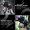 MAJORMENCH 2pcs D-Shaped Stroller Hooks Stroller Bag Hanging Hooks Carabiner Clips for Pushchair and Wheelchair Organizer Silver view 4