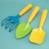 Gardening Tools for Kids 10 Piece Outdoor Garden Set 22x19x12cm 680g | Watering Can Shovel Rake Apron Flower Pot | Kids Gardening Kit for Boys Girls Outdoor Lawn Yard Beach Farm Play view 2