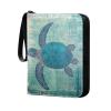 OTVEE Turtles Card Binder 4 Pocket Trading Card Binder Holder Fits 400 Cards with 50 Sleeves Card Collection Binder Album Book Holder for Baseball Football Games Cards view 1