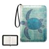OTVEE Turtles Card Binder 4 Pocket Trading Card Binder Holder Fits 400 Cards with 50 Sleeves Card Collection Binder Album Book Holder for Baseball Football Games Cards view 2