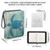 OTVEE Turtles Card Binder 4 Pocket Trading Card Binder Holder Fits 400 Cards with 50 Sleeves Card Collection Binder Album Book Holder for Baseball Football Games Cards view 3