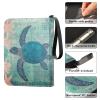 OTVEE Turtles Card Binder 4 Pocket Trading Card Binder Holder Fits 400 Cards with 50 Sleeves Card Collection Binder Album Book Holder for Baseball Football Games Cards view 4