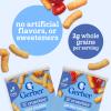 Gerber Lil' Crunchies, Garden Tomato and Mild Cheddar, Snacks for Babies, Stage 3 Baby Food Snacks, Variety Pack,12-Pack view 4