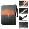 OTVEE Sunset at Sea Card Binder 4 Pocket Trading Card Binder Holder Fits 400 Cards with 50 Sleeves Card Collection Binder Album Book Holder for Baseball Football Games Cards view 4