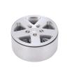 4pcs 2.2 Inches Metal Wheel Rims Hub with Brake Disc, Aluminum Alloy Wheel Hub for 1/10 RC Car, Compatible with Axial SCX10 90046 SCX10 III - 4 Wraith Capra view 4