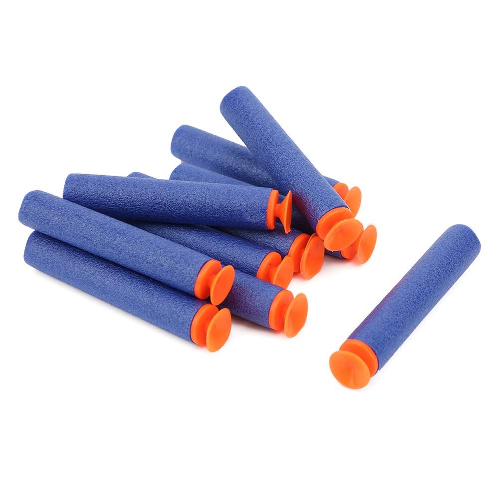 21 Bag 7.2cm EVA Foam Sucker Hollow Round Five Hole Head Toy Accessory (Suction Cup Head)